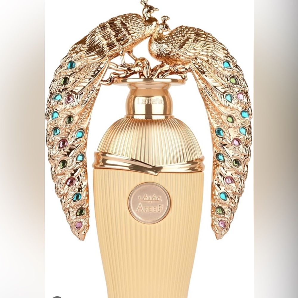 Ajmal Gold Perfume with Jewel Accents